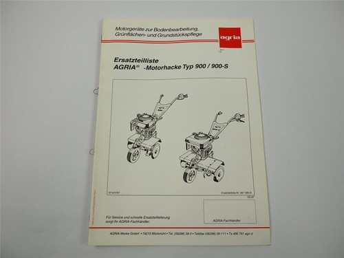 Catalogo ricambi motozappa