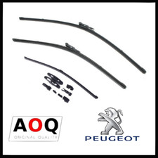 KIT 3 SPAZZOLE TERGICRISTALLO PEUGEOT 1007, PEUGEOT 3008 SUV Anteriori Poster