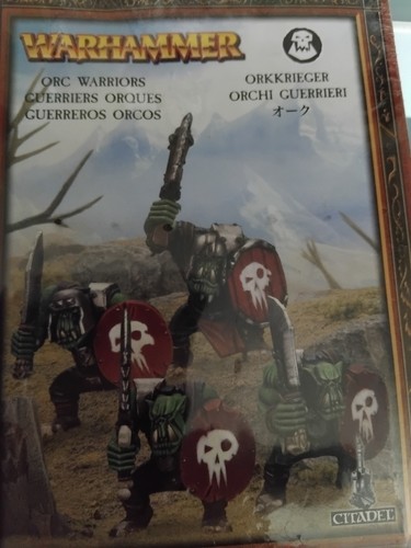 Warhammer orco guerrieri nuovo - warhammer,