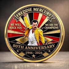 Moneta commemorativa 80°