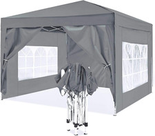 Gazebo 3X3, Gazebo Pieghevole, Gazebo 3X3 Pieghevole Impermeabile, Robusto Uv50+