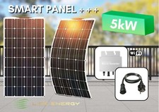 600W Kit Fotovoltaico 5KW GIORNALIERI CASA - RISPARMIO annuo 40% - Plug&Play