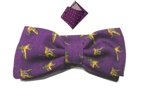 Papillon lana viola - , uomo