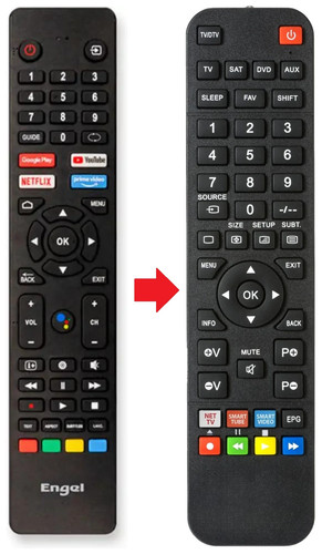 Telecomando adatto per eko - telecomando,