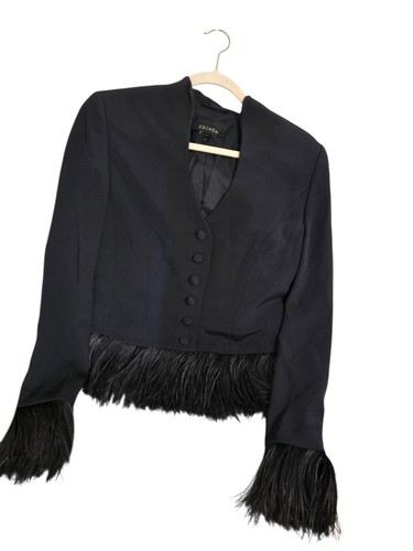 Giacca blazer escada nera - giacca,