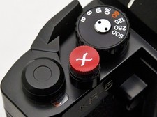 PULSANTE SCATTO MORBIDO ROSSO