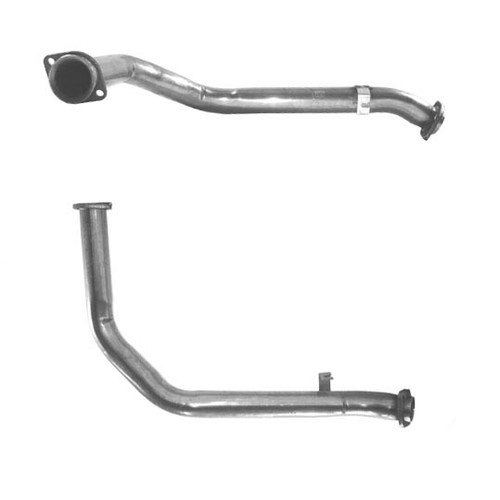 Tubo gas scarico per renault - tubo,