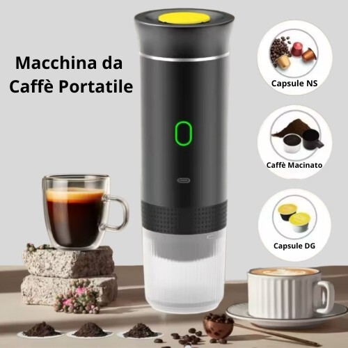 Macchina caffè portatile - portatile, 3in1