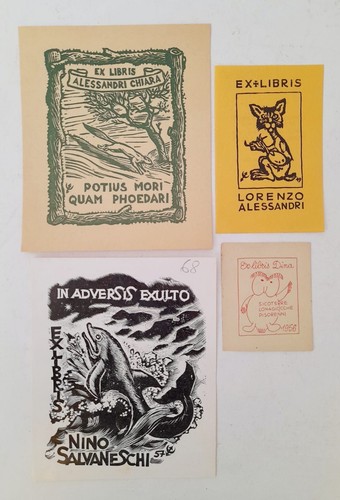 Lotto ex libris - lotto, lorenzo