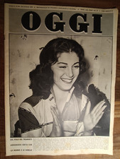 Anni 50/60 Rivista Oggi con