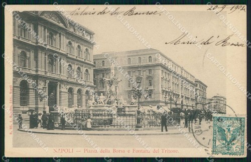 Napoli città piazza borsa - napoli,