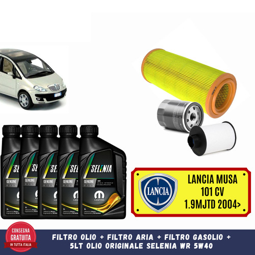 Kit tagliando lancia musa 9 - kit, 1.9