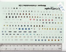Decalcomanie 1:24-1:18