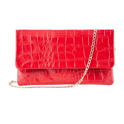 Donna pelle rossa frizione - rossa,