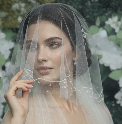 Velo sposa fatto - fatto, mano