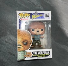 FUNKO POP MOVIES UNIVERSAL MONSTERS THE WOLF MAN VINYL FIGURE NEW!