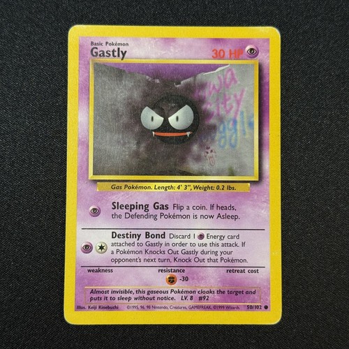 Gastly 102 pokémon set - gastly, 50/102