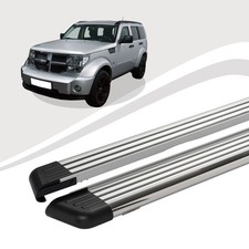 Pedane Compatibili Per Dodge Nitro Dal 09-2006 Al 12-2012 PEGA Argento