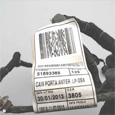 51893365 Cablaggio impianto elettrico portiera anteriore destra Fiat Panda III 3