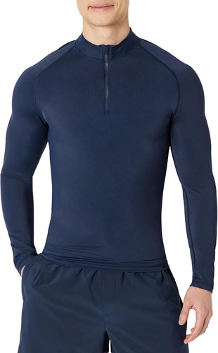 Rash guard con - guard, cerniera