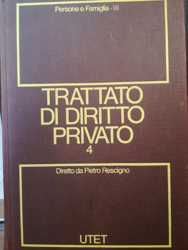 Trattato diritto privato - trattato,
