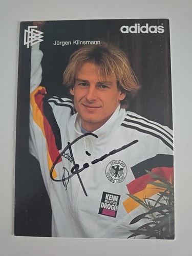 Jürgen klinsmann autogramm - jÜrgen,