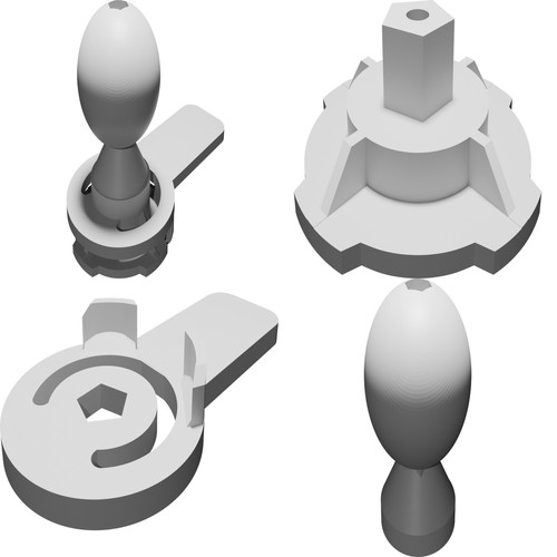 Adattatore sfera per quad - adattatore,