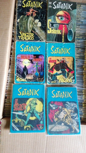 Satanik moltissimi albi - satanik, albi.