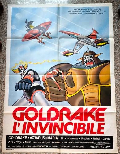 Goldrake invincibile ufo - goldrake,