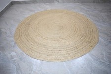 Tappeto rotondo in iuta