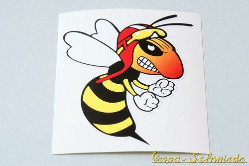 adesivo vespa arrabbiata