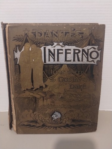 Antique 1888 dante - 1888, inferno