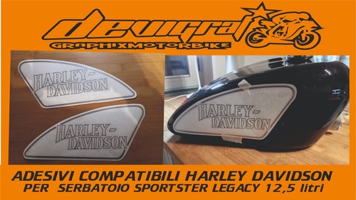 Kit adesivi compatibili harley - adesivi,