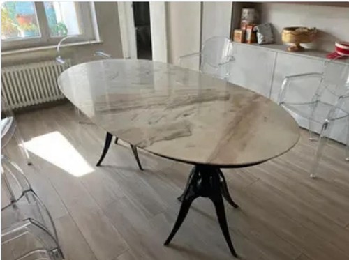 Tavolo ovale onice da - onice,