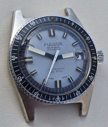 Vintage watch sub diver fulgor - diver,