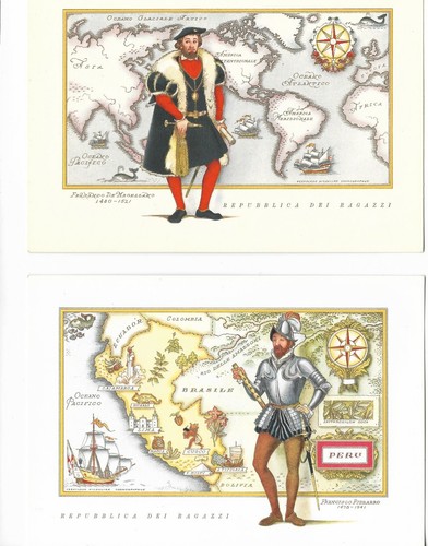 Cartoline repubblica dei - cartoline,