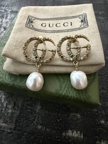 Orecchini gucci doppio con - gucci, gg