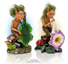 COPPIA STATUETTE TROLL