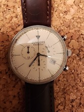  Raro Orologio Cronografo Junkers Bauhaus Ottime Condizioni