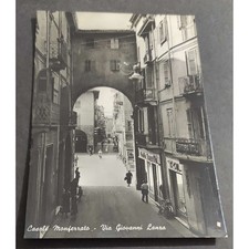 Cartolina Casale Monferrato - Via Giovanni Lanza