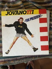JOVANOTTI for President, LP ORIGINALE 1988 VG+++ Con Poster