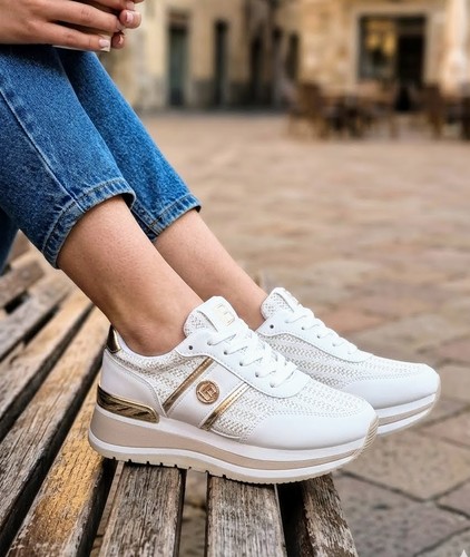 Sneakers donna bianche - da,
