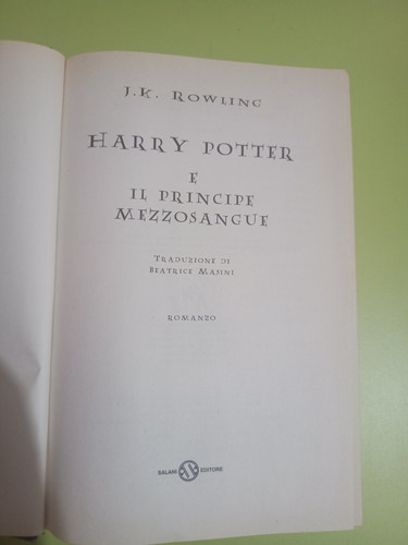 Harry potter principe - harry, il