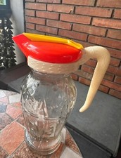 Brocca/Caraffa in vetro, antica Vintage anni ‘60