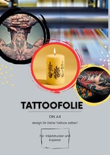 Tatuaggio + candele pellicola