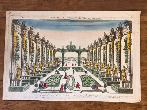 Vue optique xviiie - d'optique,