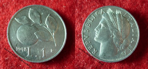 Italia lira 1948 vecchio - italia,