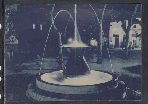 Cartolina fiuggi fonte piazza - fiuggi,