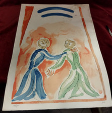 LITOGRAFIA 172/500 di VIRGILIO GUIDI - 50x68,5cm