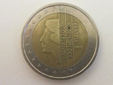 MONETA RARA DA 2 EURO BEATRIX KONINGIN DER NEDERLANDEN 1999